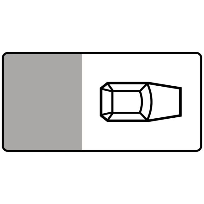 Tabliczka T-30B - postoj calego pojazdu na chodniku prostopadle do kraweznika - folia odblaskowa drugiej generacji - 600 x 300 mm - sklep drogowy Widrog.webp