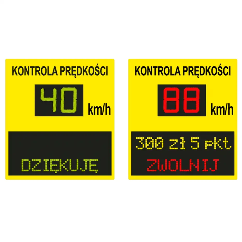 Radarowy wyświetlacz prędkości - radar drogowy MP-DP4 - sklep drogowy Widrog.webp
