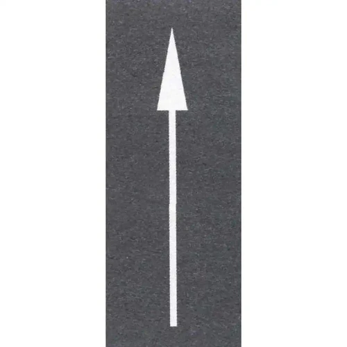 Termoznak P-8A - strzałka kierunkowa na wprost - 7500x750 mm (1,59 m²) - sklep drogowy Widrog.webp