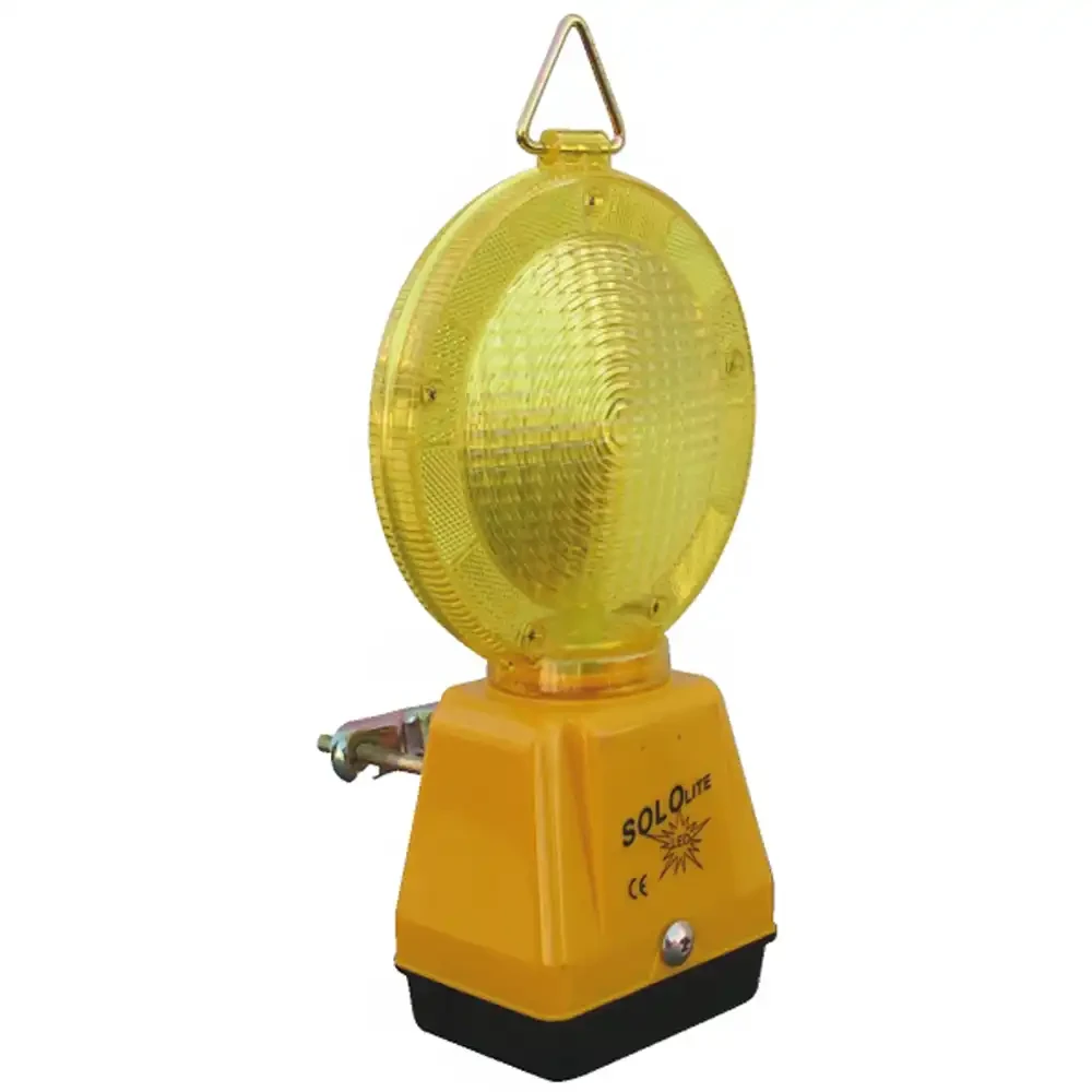 Lampa drogowa SOLOlite LED - żółta, dwukierunkowa - sklep drogowy Widrog.webp