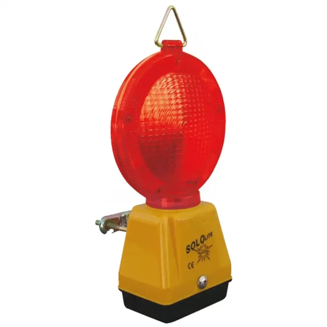 Lampa drogowa SOLOlite LED - czerwona dwukierunkowa - sklep drogowy Widrog.webp