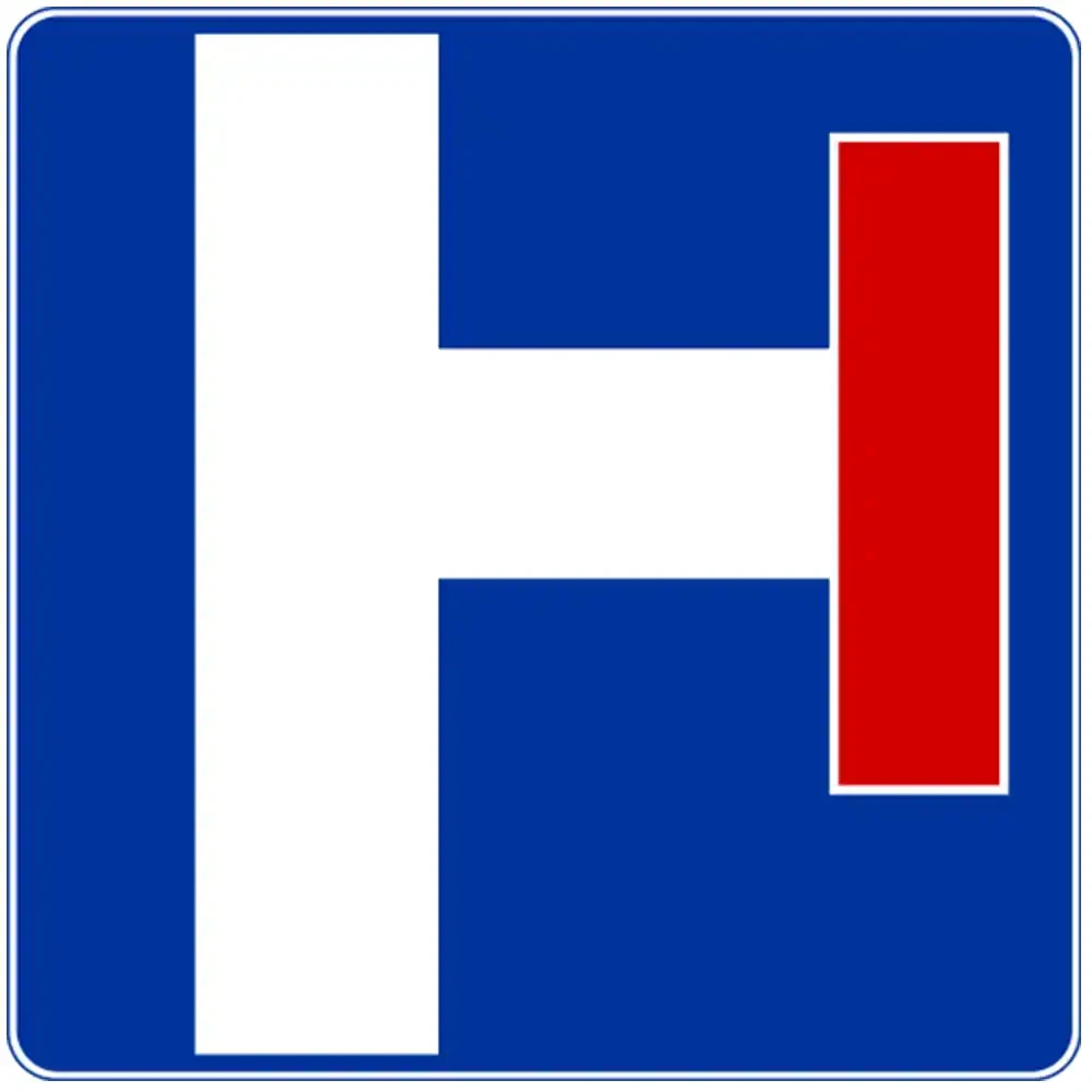 Znak drogowy D-4B - wjazd na droge bez przejazdu - folia odblaskowa I generacji - 900 x 900 mm - sklep drogowy Widrog.webp