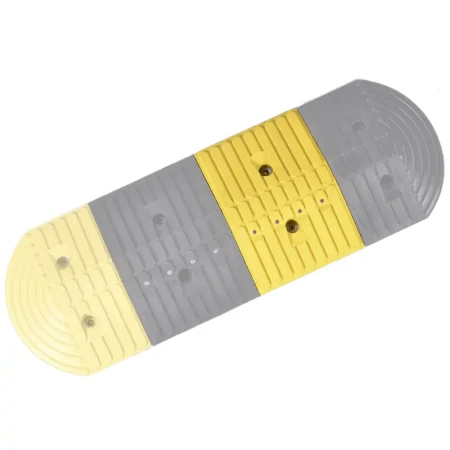Próg podrzutowy - element środkowy żółty - LPPS 35 - 355 x 260 x 55 mm - sklep drogowy Widrog.webp
