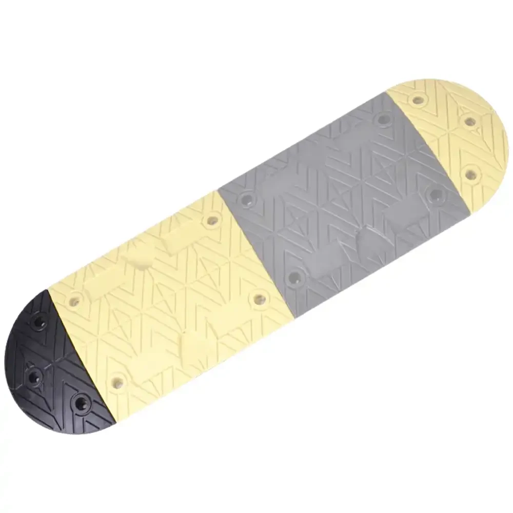 Próg podrzutowy Excellent 40 - zakończenie czarne - PPS 40 - 400 x 500 x 75 mm - sklep drogowy Widrog.webp