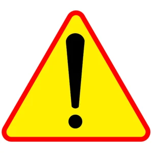 Znak drogowy A-30 - inne niebezpieczeństwo - 900 mm - folia II generacji