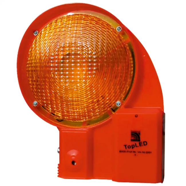 Lampa TopLED - żółta, bez zamka, dwukierunkowa - sklep drogowy Widrog.webp