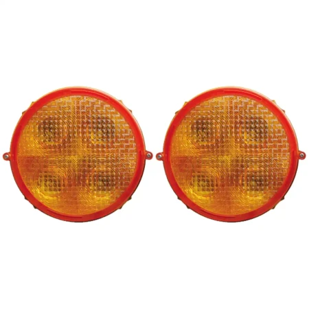 Zestaw dwóch lamp wczesnego ostrzegania RS 2000 LED - 12V z kablem zasilającym - sklep drogowy Widrog.webp