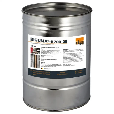 Biguma 700 Tok-Melt Underrail - masa zalewowa do podlewu szyn stalowych - 18 kg - sklep drogowy Widrog.webp