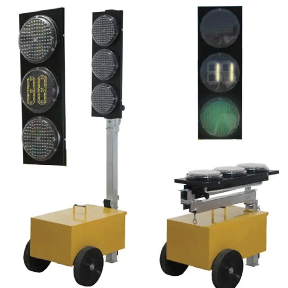 Sygnalizacja wahadłowa - minutnik LED - średnica lamp 200 mm - sklep drogowy Widrog.webp