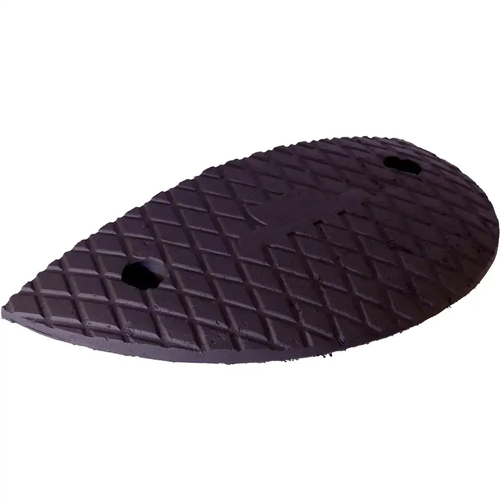 Próg podrzutowy ZPW-40 - element końcowy czarny - sklep drogowy Widrog.webp