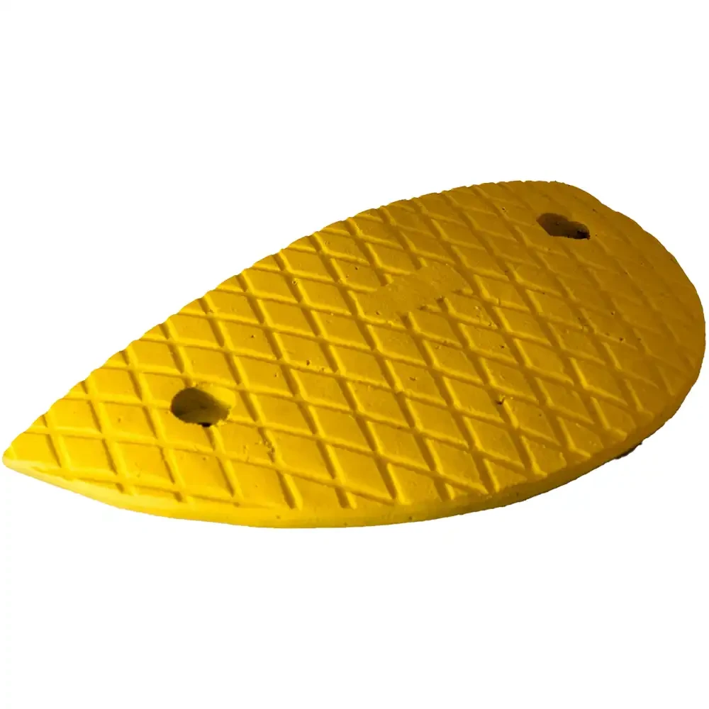 Próg podrzutowy ZPW-40 - element końcowy żółty - sklep drogowy Widrog.webp