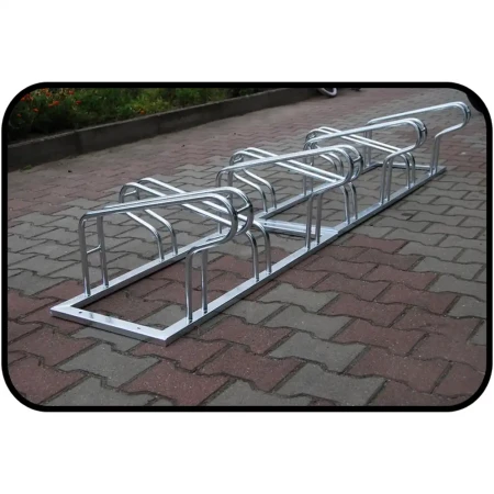 Stojak rowerowy dwustronny - 3 stanowiska - sklep drogowy Widrog.webp