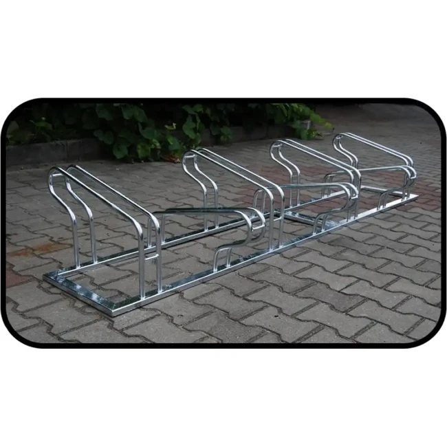 Stojak rowerowy dwustronny - 3 stanowiska - sklep drogowy Widrog.webp