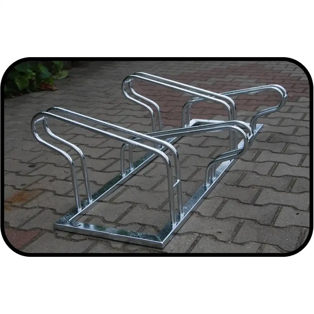 Stojak rowerowy dwustronny - 4 stanowiska - sklep drogowy Widrog.webp