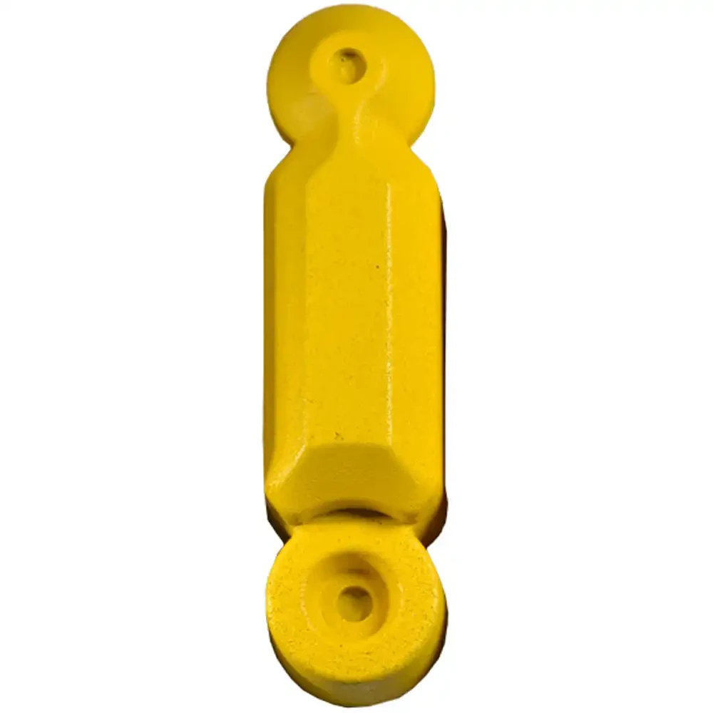 Separator łańcuchowy - żółty - 590x160x160 mm - sklep drogowy Widrog.webp