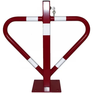 Blokada Parkingowa Motyl - ocynkowana i malowana proszkowo - na zamek