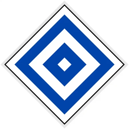 Wskaźnik (znak) kolejowy We4a – zakaz wjazdu na tor przy którym jest ustawiony wskaźnik - romb 480x480 mm – odblaskowy - folia odblaskowa pierwszej generacji - sklep drogowy Widrog.webp