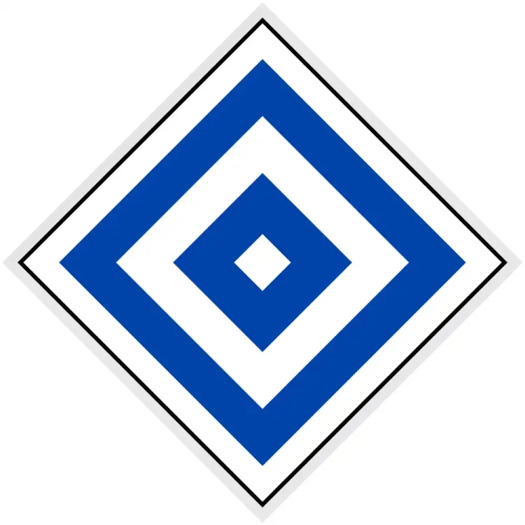 Wskaźnik (znak) kolejowy We4a – zakaz wjazdu na tor przy którym jest ustawiony wskaźnik - romb 480x480 mm – odblaskowy - folia odblaskowa pierwszej generacji - sklep drogowy Widrog.webp
