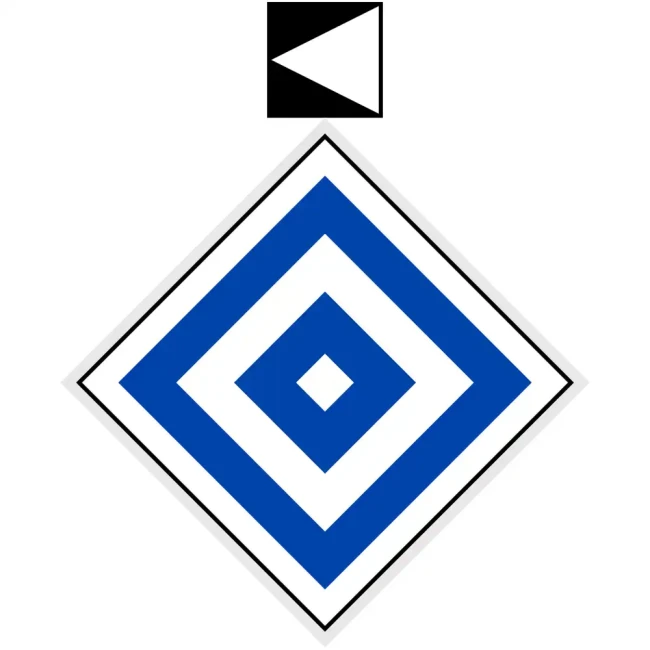 Wskaźnik (znak) kolejowy We4c – Zakaz Wjazdu Elektrycznych Pojazdów w Lewo - 480x480 + 200x200 mm - odblaskowy - folia odblaskowa pierwszej generacji - sklep drogowy Widrog.webp