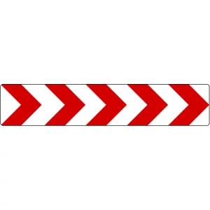 Tablica U-3c - folia odblaskowa I generacji - 3000x600 mm - sklep drogowy Widrog.webp