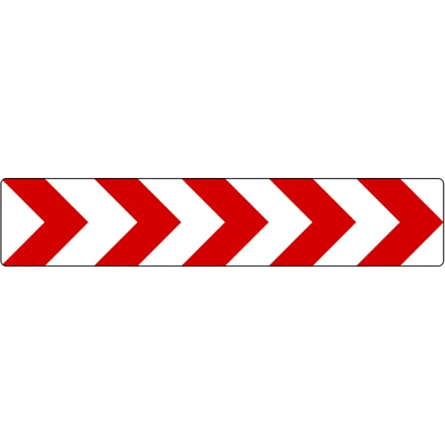 Tablica U-3c - folia odblaskowa I generacji - 3000x600 mm - sklep drogowy Widrog.webp