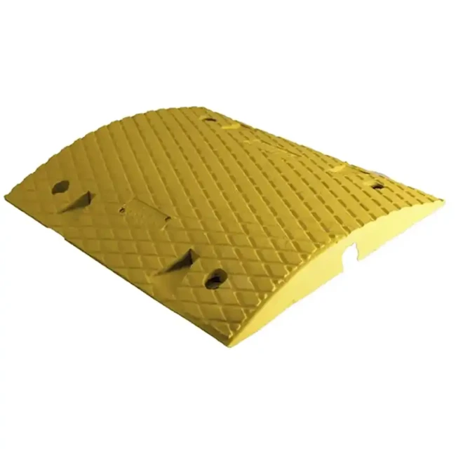 Próg zwalniający PW-40 - element środkowy żółty - 400x500x50 mm - sklep drogowy Widrog.webp