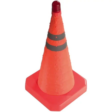 Pachołek drogowy odblaskowy składany - lampka LED - sklep drogowy Widrog.webp