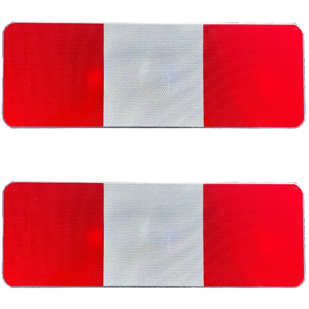 Zapora Drogowa U-20c - folia odblaskowa I generacji - 750 x 250 mm - sklep drogowy Widrog.webp