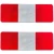 Zapora Drogowa U-20c - folia II generacji - 750 x 250 mm - sklep drogowy Widrog.webp