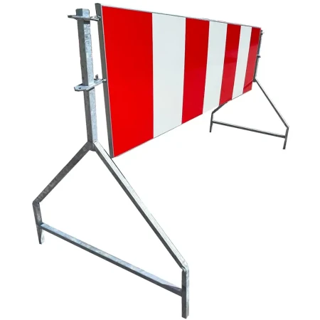 Zapora Drogowa U-20b - folia odblaskowa I generacji - 2250x500 mm - sklep drogowy Widrog.webp