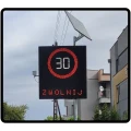 Radar drogowy MP-DP2 ze znakiem ograniczenia prędkości B-33 - radarowy wyświetlacz prędkości - sklep drogowy Widrog.webp
