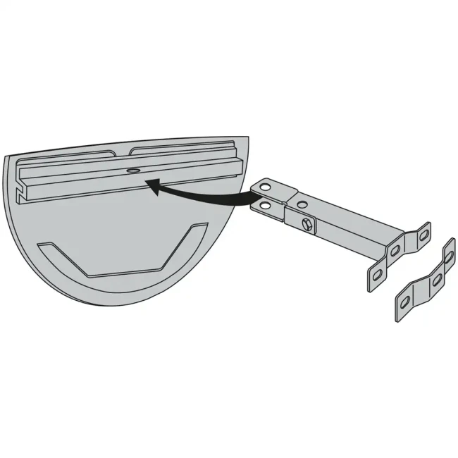 Lustro szerokokątne z kontrolą 3 kierunków - 900x450 mm - sklep drogowy Widrog.webp
