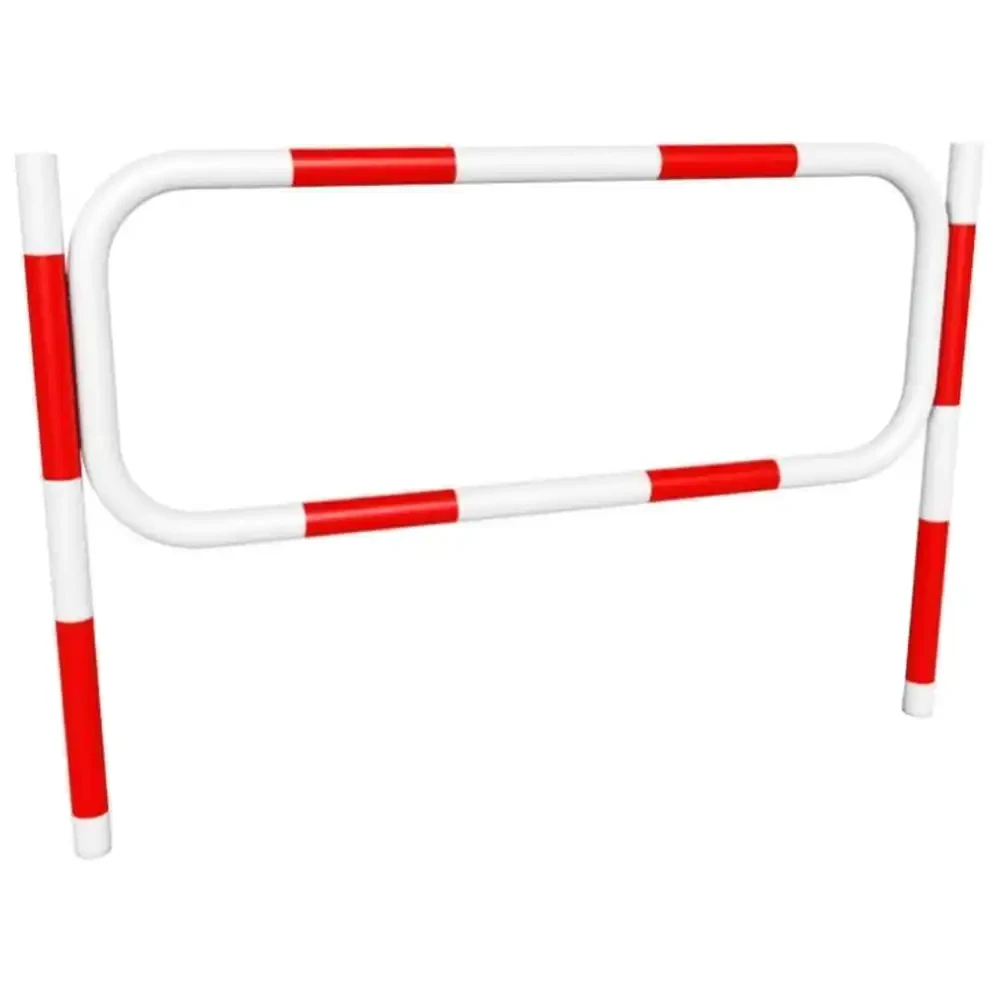 Bariera Wygrodzeniowa U-12a, biało-czerwona, typ olsztyński, długość 2 metry.webp