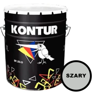 Farba drogowa Kontur - szara RAL 7037 - 33 kg