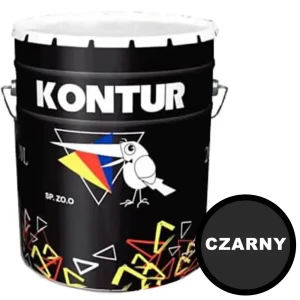Farba drogowa Kontur - czarna RAL 9004 - 33 kg