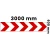 Tablica U-3 c - folia odblaskowa II generacji - 3000x600 mm - sklep drogowy Widrog.webp