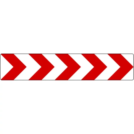 Tablica U-3c - folia odblaskowa II generacji - 3000x600 mm - sklep drogowy Widrog.webp