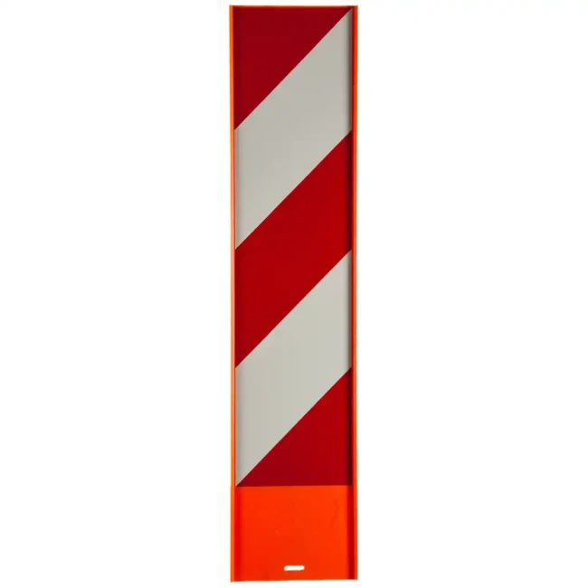 Tablica kierująca U-21 a/b WIVA z folią odblaskową I generacji. Biało-czerwony pylon drogowy do oznaczania robót i zwężeń. Profesjonalne urządzenie BRD o wysokości 120 cm. Wyraźne oznakowanie pionowe dla bezpieczeństwa ruchu drogowego