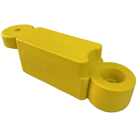 Żółty separator ruchu łańcuchowy SLM 580 × 155 × 120 mm