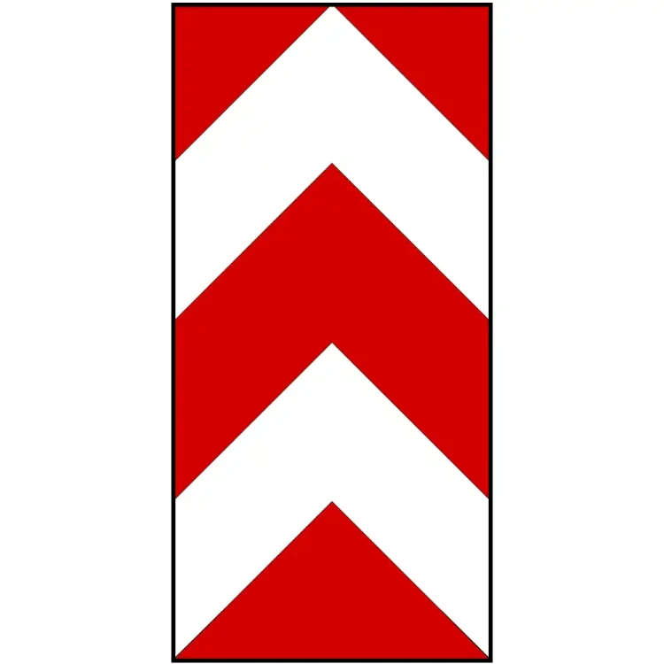 Tablica U-4a - folia odblaskowa II generacji - 1200x600 mm - sklep drogowy Widrog.webp
