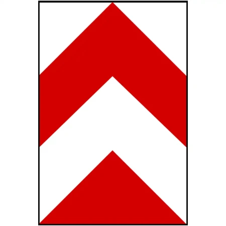 Tablica U-4b - folia odblaskowa II generacji - 750x500 mm - sklep drogowy Widrog.webp
