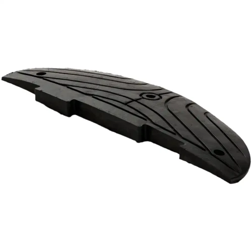 Próg zwalniający PVB-7/98 – czarne zakończenie - 980x315x70 mm