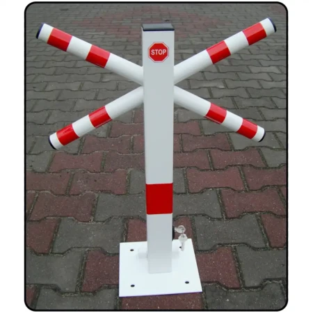 Blokada Parkingowa typu X - zamykana na klucz - sklep drogowy Widrog.webp
