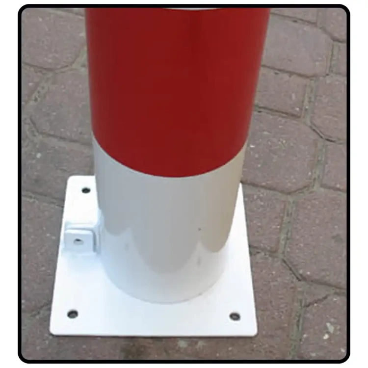 Słupek U-12c rozkładany - demontowalny - wys. 800 mm - sklep drogowy Widrog.webp