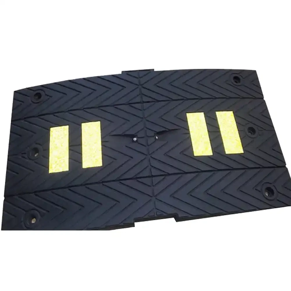 Próg zwalniający D5 ECO LPZ ES - element środkowy - 895x495x52 mm - sklep drogowy Widrog.webp