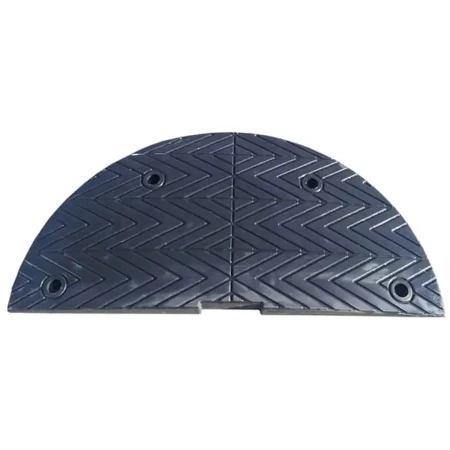 Próg zwalniający D5 ECO LPZ EK - element skrajny - 895x435x50 mm - sklep drogowy Widrog.webp