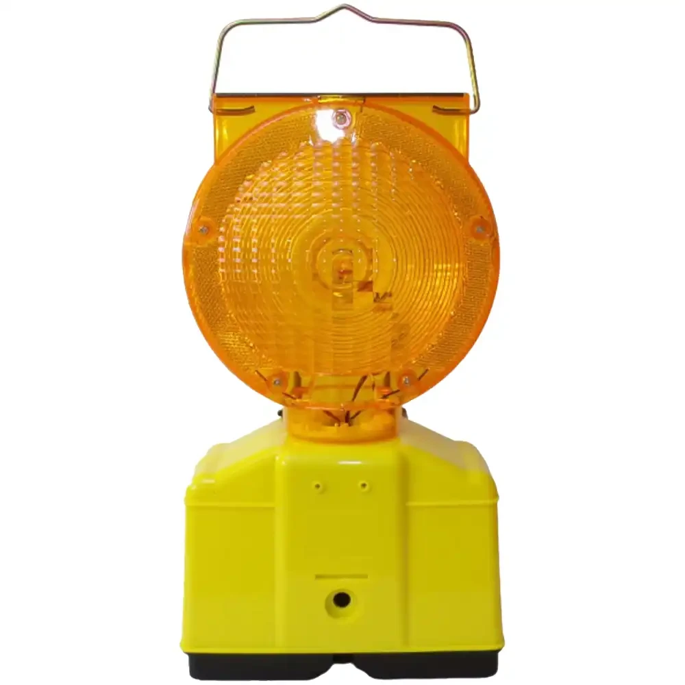 Lampa zmierzchowa żółta z panelem solarnym - sklep drogowy Widrog.webp