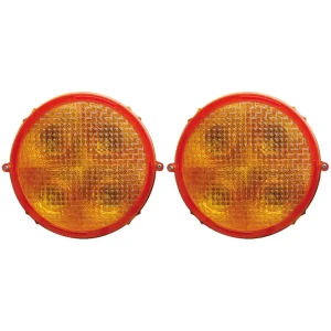 Zestaw dwóch lamp wczesnego ostrzegania RS 2000 LED - 24V z kablem zasilającym