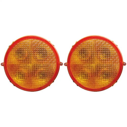 Zestaw dwóch lamp wczesnego ostrzegania RS 2000 LED - 24V z kablem zasilającym