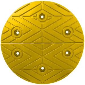 Próg podrzutowy punktowy - żółty - ø40